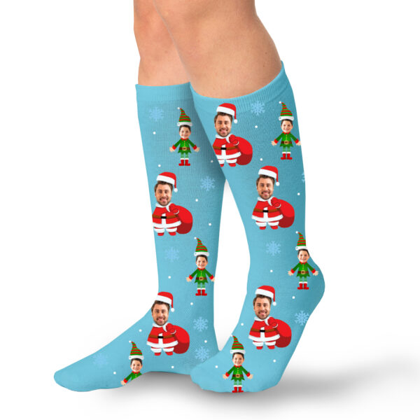 Calcetines Santa + Duende ayudante