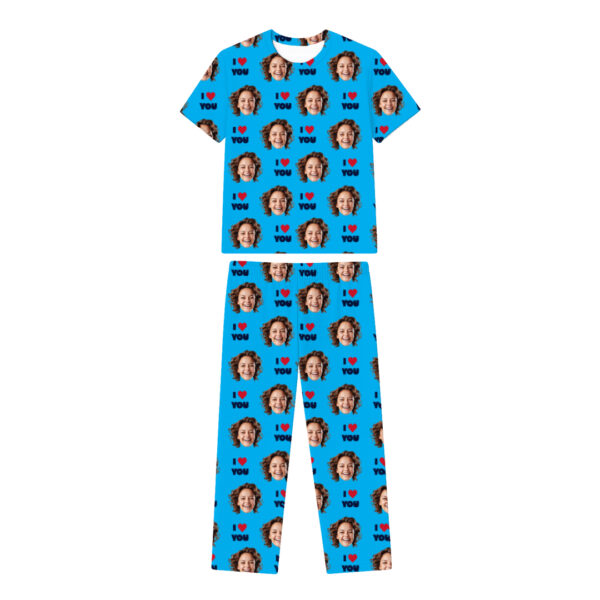 Pijama Manga Corta + Pantalón I Love You